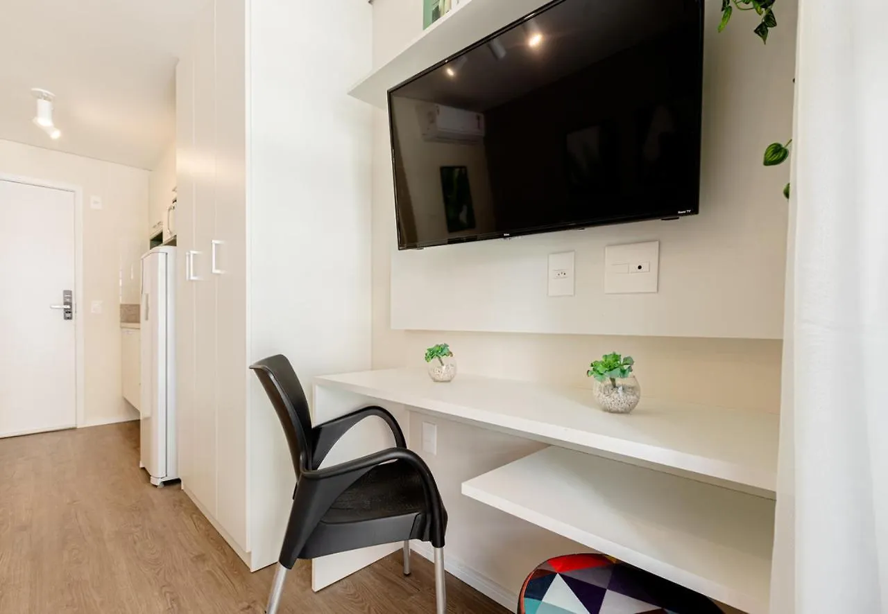 Apartment Easy Star - Studio Iluminado E Completo No Brooklin - Yd01H Sao Paulo